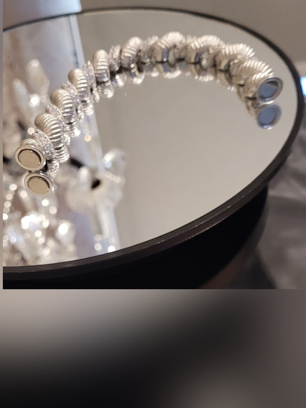 Judith Ripka Sterling Silver Diamonique San Marco Bracelet. Size 7. New - Picture 5 of 15